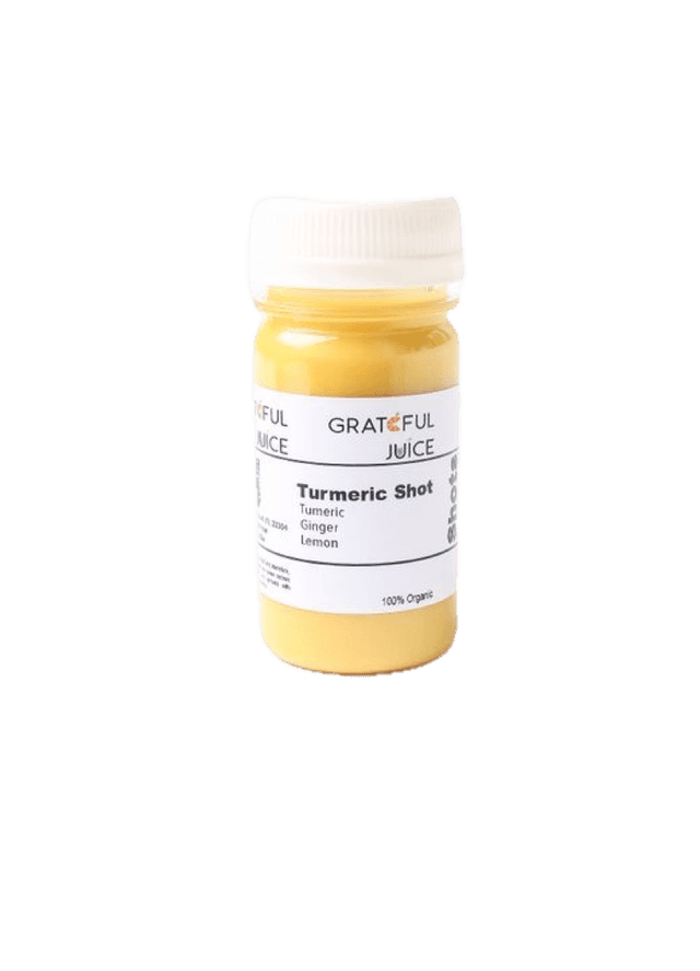 A Turmeric Shot bottle