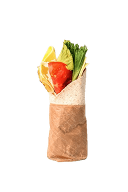 A fresh wrap in paper